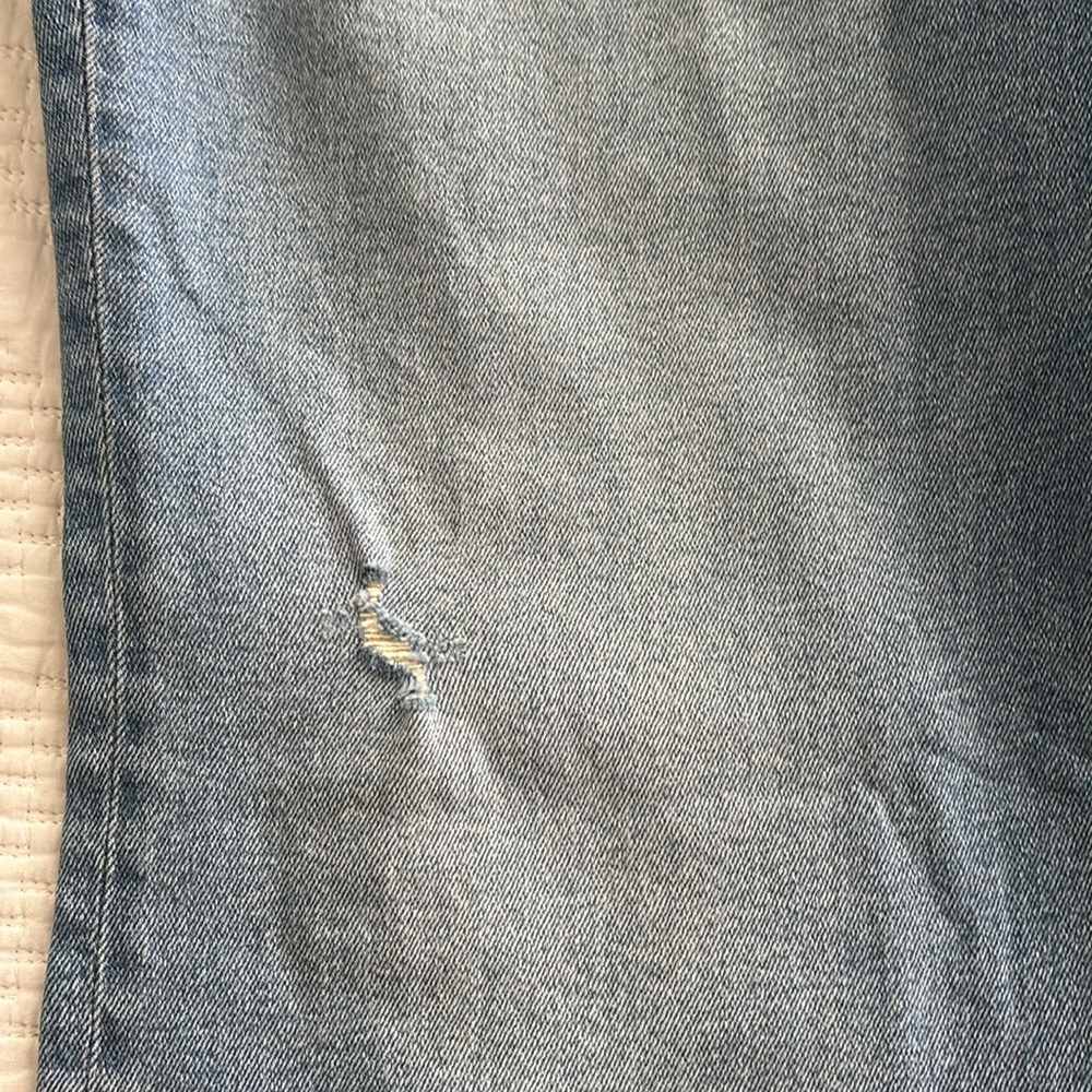 NWT J. Crew Petite High Rise Flare Crop Stretch Jean Pant 35P/18P Sun Lake Wash - Picture 10 of 15